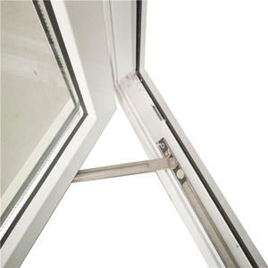Fenêtre d'auvent en aluminium à rupture thermique certifiée NFRC grand <span class=keywords><strong>panneau</strong></span> de verre maison balançoire fenêtre à battant usine cadre en alliage d'aluminium - Product Image 6