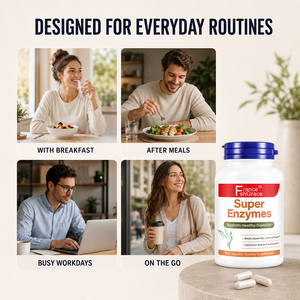 Suplemento de Enzimas Shecome de Fabricante OEM, 180 Cápsulas, Favorece una Digestión Saludable para Adultos, Cápsulas de Enzimas Dietéticas - Product Image 5