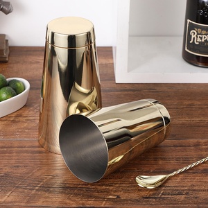 Bán buôn và bán lẻ mới phát minh ra thép không gỉ Wine Mixer Boston Shaker để bán - Product Image 4