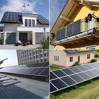 Kit Completo de Energía Solar Fotovoltaica con Batería de 48V y 5 KWH de Almacenamiento de Energía, con Panel Solar de 3 kW, Directo de Fábrica