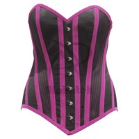 Corset de sport pour femme XS, conçu sur mesure, en tissu tricoté en soie respirant, amincissant la taille, à maintien ferme, avec logo brodé et baleines en acier