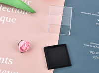 Boîtes de présentation en acrylique pour minéraux, boîtes à spécimens en cube pour objets de collection