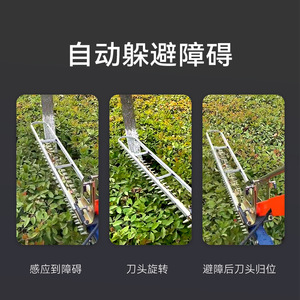 Cqm Electric Hedge Trimmer 4 Wheel Ride On Rechargeable Battery Industrial - Product Image 4