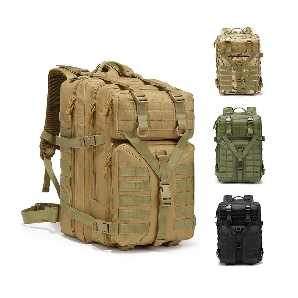 Zaino tattico personalizzato per campeggio caccia escursionismo pacchetto d'assalto 3Day Molle Bag con Computer Interlayer zaino tattico
