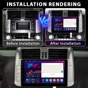 Phổ 9-inch Android đài phát thanh xe Carplay GPS navigation 6 + 128GB lưu trữ 2DIN IPS Bảng điều khiển gắn kết 6 + 128GB lưu trữ xe hơi Stereo - Product Image 5