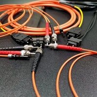 Kualitas tinggi kabel serat optik Mode tunggal kabel Patch FC ke FC FTTH kabel Drop kabel Patch mode tunggal Simplex