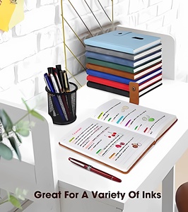 Meistverkauftes Luxus A5 Leder-Notizbuch Hardcover-Journal Anpassbares Logo Geschäftsnotizbuch - Product Image 5