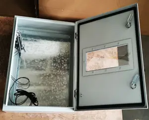 Enclosure Box Metal House Wall Distribution Power Waterproof Square Electrical Box IP44 Steel Enclosures Sheet Metal