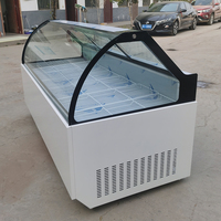 Réfrigérateur de comptoir de réfrigération réfrigérateur vitrine de viande fraîche congélateur de viande à refroidissement direct