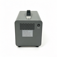 Station portable 300W, panneau solaire 500W, batterie LiFePO4 1KW, onduleur à onde sinusoïdale modifiée/pure, allume-cigare, kit solaire MPPT