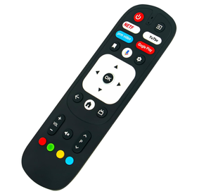 รีโมทคอนโทรลเสียงพูดแทนที่รีโมทเดิม รุ่น RM-C3287 สำหรับทีวี JVC Ultra HD Smart Android - Product Image 1