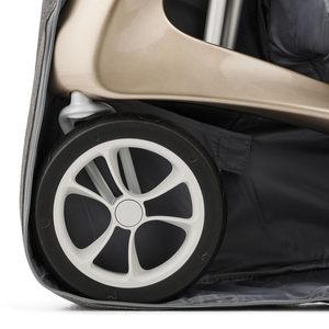 Wholesale Luxury High Quality Portable <b>Rollator</b> Custom 6-Wheel Folding Shopping Trolley Bag for Elderly - Product Image 3