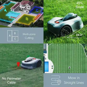 AI Automatic Mower Electric Battery GPS Lawn Mower <strong>Robot</strong> Mower RTK Cordless Vision Function <strong>Grass</strong> Cutting Machine - Product Image 3