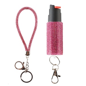 20ml Tools protection Keychains <b>Kit</b> Bear Aware Bling Mace Self Dfense Superwoman Action Figure Defensa Personal Bling 10007 - Product Image 6