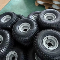 Roues de remorque VTT tout-terrain 22X11-8 | Petit pneu de remorque utilitaire