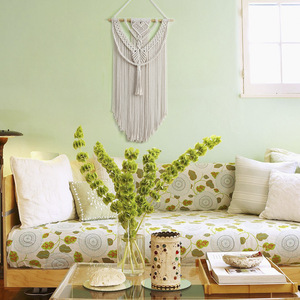 <span class=keywords><strong>Tapiz</strong></span> de Macramé con Forma de Corazón, de Varias Capas, Hecho a Mano con Cuerda de Algodón, Estilo Nórdico, Decoración de Pared para el Hogar, Directo de Fábrica - Product Image 3