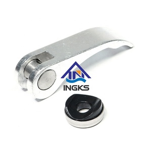 <strong>White</strong> Aluminum Alloy Adjustable Eccentrical Cam Lever Clamp Handle Internal Thread Quick Release Clamping Lever - Product Image 1