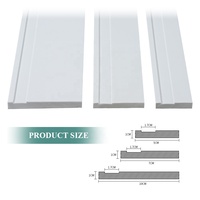 Vente en gros de plinthe auto-adhésive EVA Plinthe flexible Moulure murale de style simple pour villa, maison et hôpital