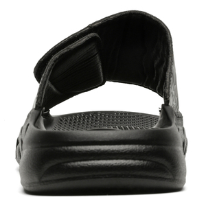 Nuova moda nera pantofole Spa spesse Sole per gli uomini morbida memoria riflettente Slide <span class=keywords><strong>sandali</strong></span> <span class=keywords><strong>camminare</strong></span> nel cielo rendere il vostro logo a buon mercato - Product Image 4