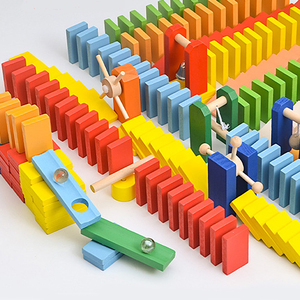 Heiße hölzerne große Orgel Dominosteine andere bunte Stapel blöcke setzt Kinder Lernspiel zeug Großhandel Spielzeug 2022 beliebte Kinder - Product Image 5