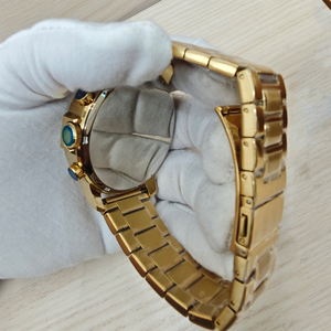 Reloj de Pulsera Inteligente de Alta Calidad para Hombre, Cronógrafo con Esfera Grande, Dorado, Marca Tommys <span class=keywords><strong>Hilfiger</strong></span>, de Acero Inoxidable, Venta al Por Mayor de Fábrica - Product Image 4