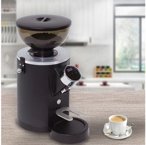 Moulin à café électrique <span class=keywords><strong>en</strong></span> acier inoxydable de 60 mm avec écran tactile, moulin à grains de café - Product Image 6