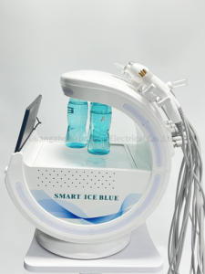 Machine professionnelle d'hydrofacialisation à 7 poignées, intelligente, bleu <span class=keywords><strong>glace</strong></span>, pour équipement <span class=keywords><strong>de</strong></span> <span class=keywords><strong>salon</strong></span> – Meilleures ventes - Product Image 3