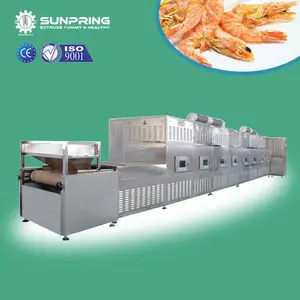 SunPring Secador de pó industrial, equipamento esterilizador, máquina de secagem por micro-ondas, secador de pimenta Cayenne