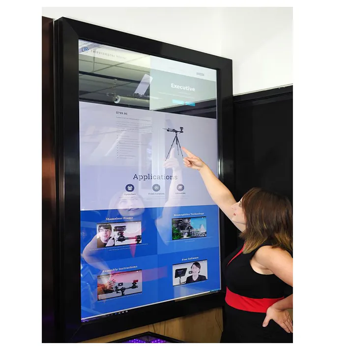 Cheap price capacitive touch foil Dielectric smart mirror glass