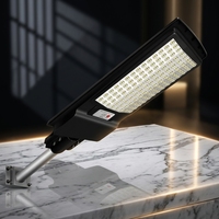 Farolas Solares, Luces Solares para Jardín, Iluminación Exterior, Impermeables IP65 y con Protección Contra Rayos, Certificación CE