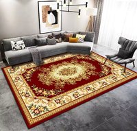 Tapis rétro en velours cristal épais pour chambre et salon, vente en gros