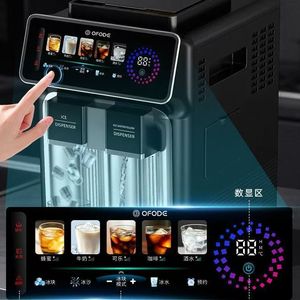 Ofode Ice <b>Water</b> Dispenser 1.5L Automatic Smart Ice Maker With Ice Crusher And Multiple <b>Drink</b> Options For Home And Commercial Use - Product Image 1