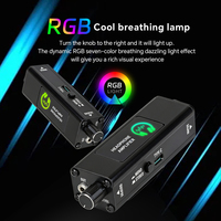Amplifier Headphone Portabel Mono Stereo Switch Tipe-C Isi Ulang, Monitor In-ear Pribadi untuk Rekaman Studio dan Panggung Live