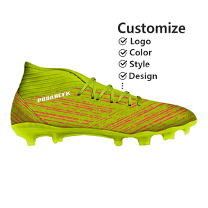 Chaussures de football synthétiques d'extérieur professionnelles OEM personnalisées en usine pour hommes, automne-hiver - Product Image 3
