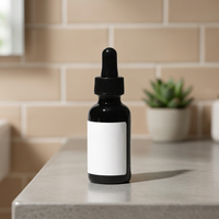 Sérum Vegan Anti-âge Éclaircissant et Nourrissant au Curcuma, Vitamine C et Acide Salicylique, 30 ml, Sans Parfum, Sans Sulfate, Marque Blanche