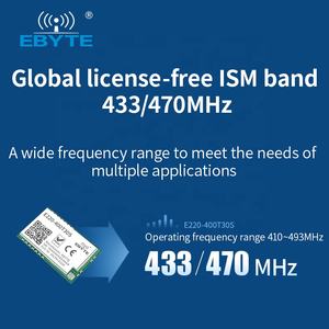 Ebyte-transceptor inalámbrico de largo alcance, dispositivo LoRa de 433MHz, E220-400T30S, 30dBm, 10km, Nueva Generación, Chip LLCC68 LoRa, módulo inalámbrico - Product Image 5