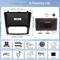 Estéreo para Auto Android de 9 Pulgadas, 2+32 GB, Radio Doble DIN para Nissan Altima 2008-2012, Aire Acondicionado Automático, Carplay Inalámbrico, Android Auto, Wifi