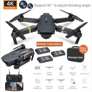 2022 thả vận chuyển E58 Wifi FPV với góc rộng HD 4K máy ảnh cao giữ chế độ có thể gập lại cánh tay rc Quadcopter bay không người lái <span class=keywords><strong>x</strong></span> Pro RTF dron - Product Image 2