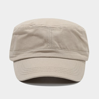 Nueva Gorra de Béisbol Plana de Algodón de Color Liso Estilo Coreano, Versátil, que Estiliza el Rostro, para Hombre y Mujer, Deportes al Aire Libre, con Diseño de Puntos