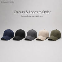 Casquette de baseball classique à 6 panneaux bleu marine, fabrication directe d'usine, OEM, ODM, broderie de logo personnalisée, production en gros