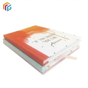 Free Sample High Quality Promotional Gift Note Book Customize Printing Hardcover Journal A5 Agenda