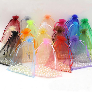 China Gift <strong>Pouch</strong> Bag Fast Delivery In Stock Drawstring <strong>Organza</strong> Bag - Product Image 2