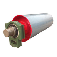 Tambour de poulie d'entraînement pour convoyeur minier YL YILUN avec feuille de revêtement en caoutchouc, hauteur de levage maximale 1400 mm