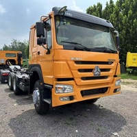 Truk Traktor Sinotruk HOWO 6x4 Bekas Setir Kiri/Kanan 400-430HP Emisi Euro 2 Kapasitas Muatan Lebih Dari 50T