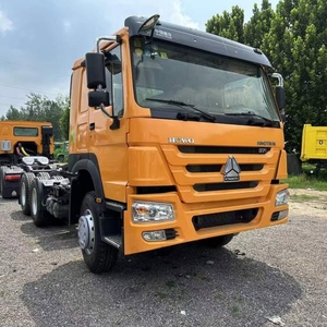 Camión Tractor Usado Sinotruk HOWO 6x4, Conducción Izquierda/Derecha, 400-430HP, Emisión Euro 2, Capacidad de Carga Superior <span class=keywords><strong>a</strong></span> 50T - Product Image 3