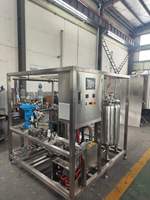 Machine de stérilisation UHT industrielle de type tubulaire pour la transformation de la pâte de tomate et de la confiture à haute viscosité