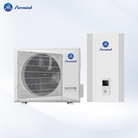 Pompe à chaleur air-eau 10KW R32 A++ à faible consommation d'énergie, faible niveau sonore 64dB, pour usage hôtelier et commercial, contrôlée par WiFi