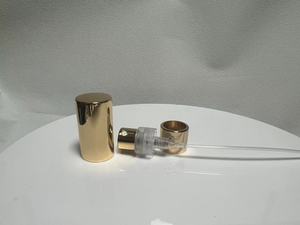 Новый дизайн на заказ алюминиевый Блестящий серебряный косметический парфюмерный спрей насос с крышкой - Product Image 6