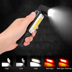 New Portable LED+COB Flashlight With Magnet USB <strong>Rechargeable</strong> <strong>Best</strong> for Fishing Camping Work Light Powerful <strong>Torch</strong> - Product Image 2