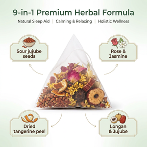 <span class=keywords><strong>Tisane</strong></span> de Nuit aux Graines de Ziziphus Naturelles <span class=keywords><strong>pour</strong></span> un Sommeil Profond – Mélange Herbal Relaxant <span class=keywords><strong>pour</strong></span> Soulager le Stress et Améliorer la Qualité du Sommeil - Product Image 2